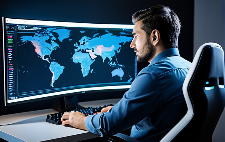 A focused professional gamer, a man in a modest, smart casual long-sleeve shirt, sitting in a high-tech gaming chair, intensely studying a large, futuristic monitor displaying abstract tactical overlays and strategic data, not explicit gameplay. The background is a clean, modern gaming studio with soft, ambient lighting. The scene emphasizes deep concentration and analytical thought. Fully clothed, appropriate attire, professional dress, safe for work, appropriate content, family-friendly, perfect anatomy, correct proportions, natural pose, well-formed hands, proper finger count, natural body proportions, professional photography, high quality, ultra-detailed.