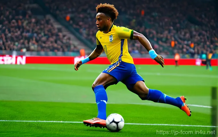 FC온라인 인기 클래스 순위 - **Prompt 2: "Midfield Maestro" Playmaker**
    A male central attacking midfielder (CAM) in the act ...